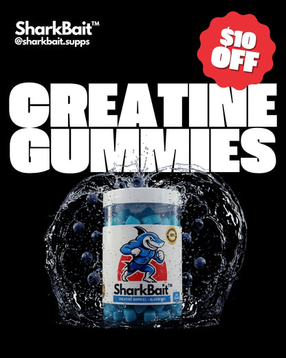 CREATINE MONOHYDRATE GUMMIES - BLUEBERRY BITE